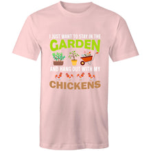 Load image into Gallery viewer, T-Shirt - Garden Hang Out With Chickens
