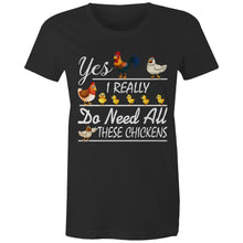 Load image into Gallery viewer, T-Shirt - Yes I do! - Women&#39;s
