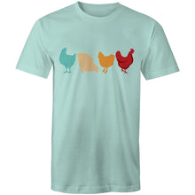 Load image into Gallery viewer, T-Shirt - 4 Chickens
