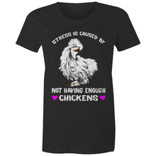 Load image into Gallery viewer, T-Shirt - Stressful Silkie - Women&#39;s
