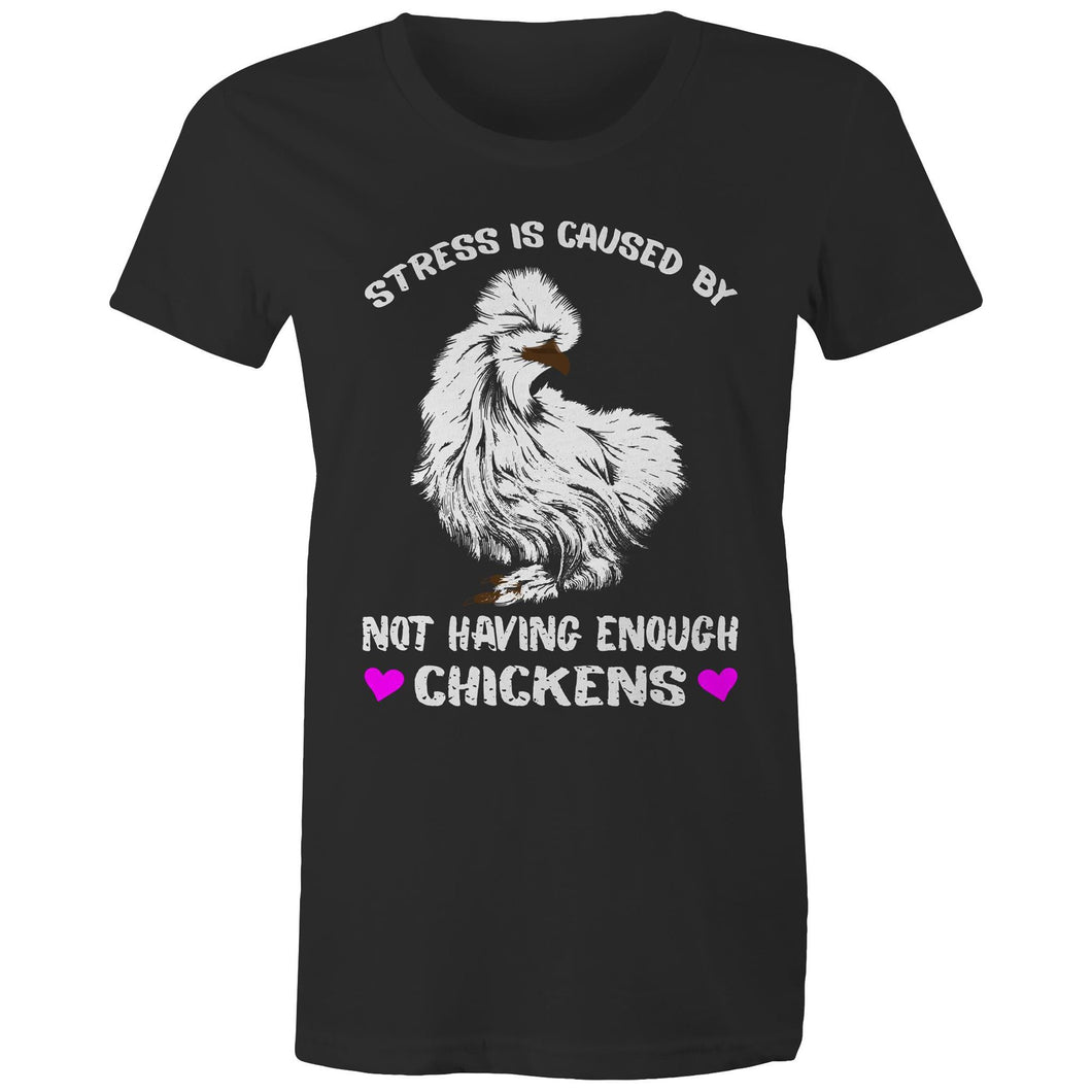 T-Shirt - Stressful Silkie - Women's