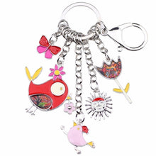 Load image into Gallery viewer, Keyring - Charms + 2 more colours
