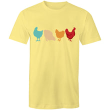 Load image into Gallery viewer, T-Shirt - 4 Chickens
