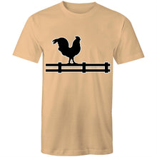 Load image into Gallery viewer, T-Shirt - Fence Sitting Rooster
