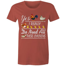 Load image into Gallery viewer, T-Shirt - Yes I do! - Women&#39;s
