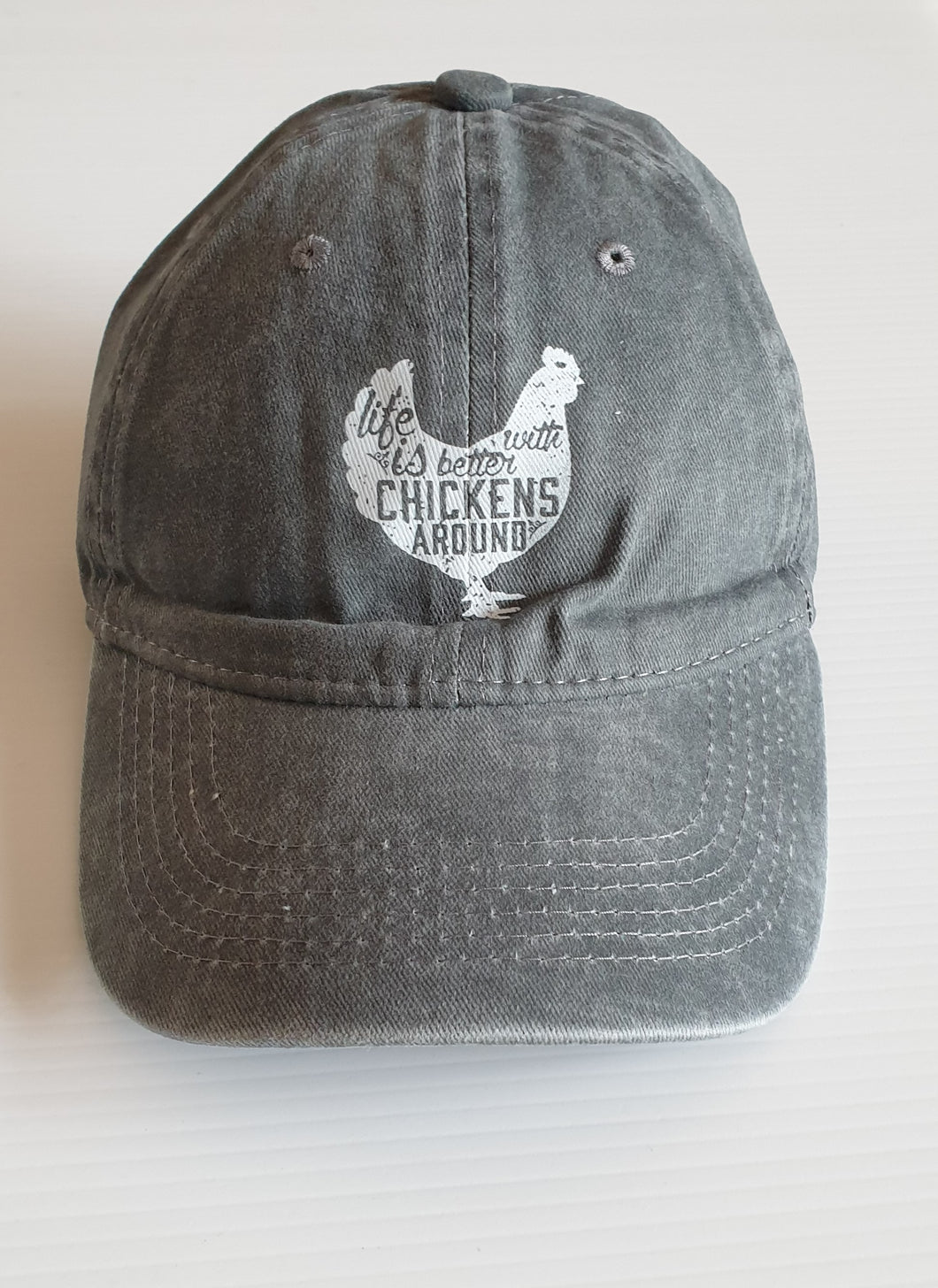 Cap - Life is better with chickens around