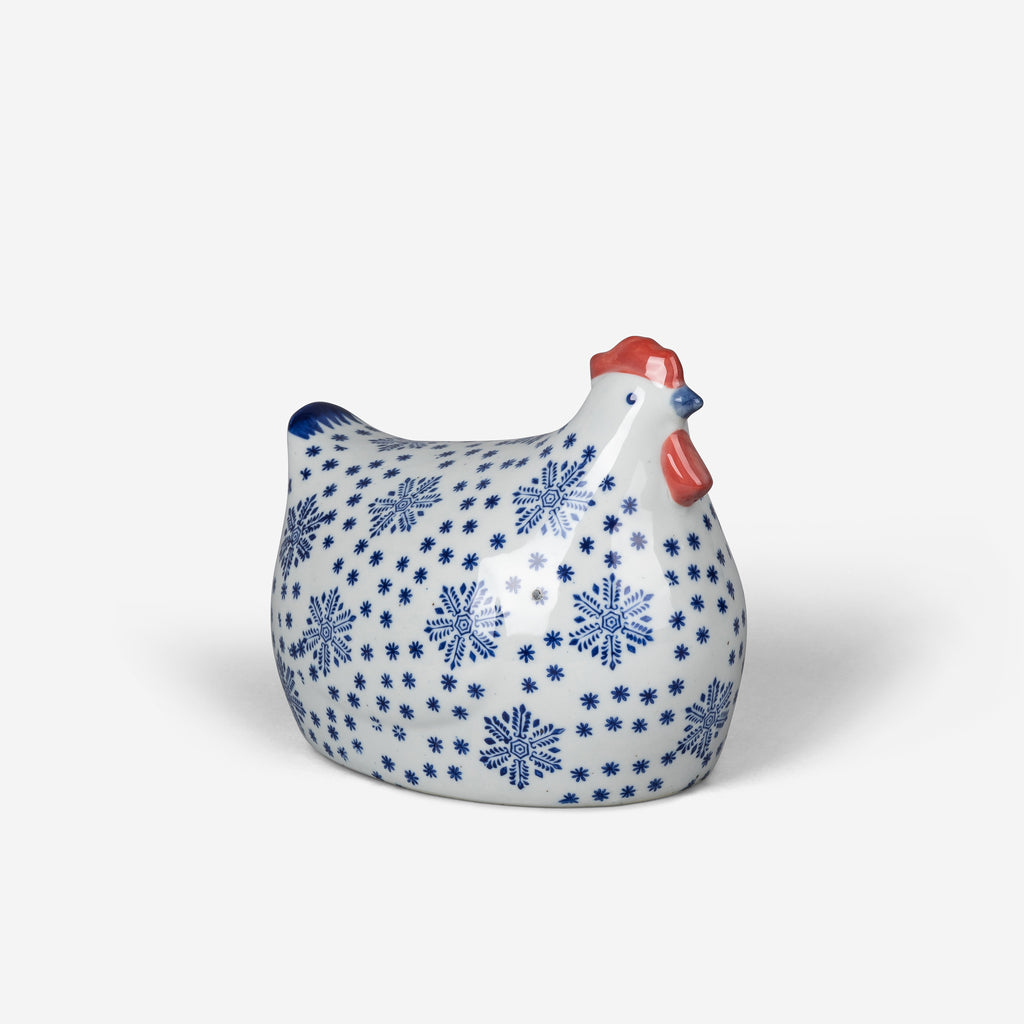 Figurines - Ceramic sitting hen