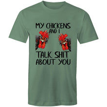 Load image into Gallery viewer, T-Shirt - Chicken Talk -plus sizes
