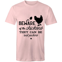 Load image into Gallery viewer, T-Shirt - Beware of the Chickens
