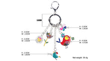 Load image into Gallery viewer, Keyring - Charms + 2 more colours
