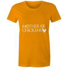 Load image into Gallery viewer, T-Shirt - Mother of Chickens - Women&#39;s (White text)
