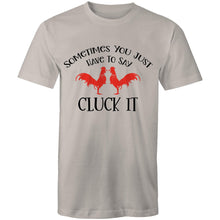 Load image into Gallery viewer, T-Shirt - Cluck It -plus sizes
