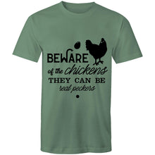 Load image into Gallery viewer, T-Shirt - Beware of the Chickens
